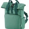 Recycled Mini Twin Handle Roll-Top Backpack