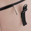 Matte PU Rolltop Backpack