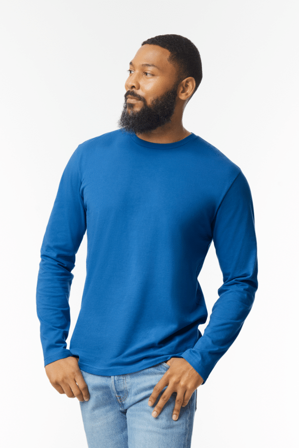 GI64400 SOFTSTYLE® ADULT LONG SLEEVE T-SHIRT