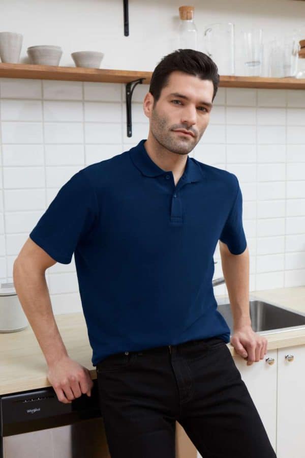 GI64800 SOFTSTYLE® ADULT DOUBLE PIQUÉ POLO