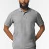 GI64800 SOFTSTYLE® ADULT DOUBLE PIQUÉ POLO