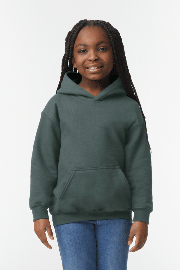 GIB18500 HEAVY BLEND™ YOUTH HOODED SWEATSHIRT