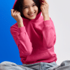 GIBSF500 SOFTSTYLE® MIDWEIGHT FLEECE YOUTH HOODIE