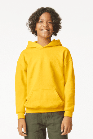GIBSF500 SOFTSTYLE® MIDWEIGHT FLEECE YOUTH HOODIE