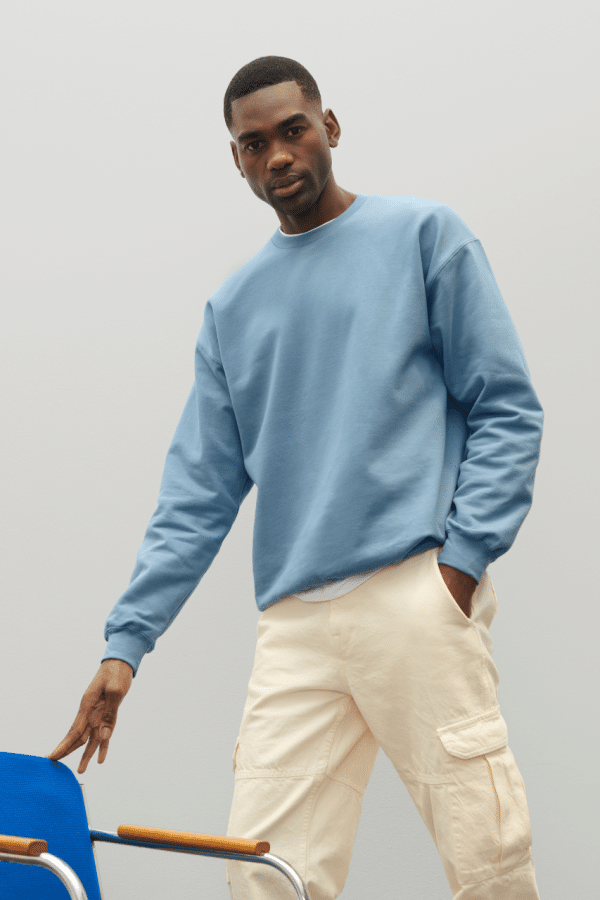 GISF000 SOFTSTYLE® MIDWEIGHT FLEECE ADULT CREWNECK