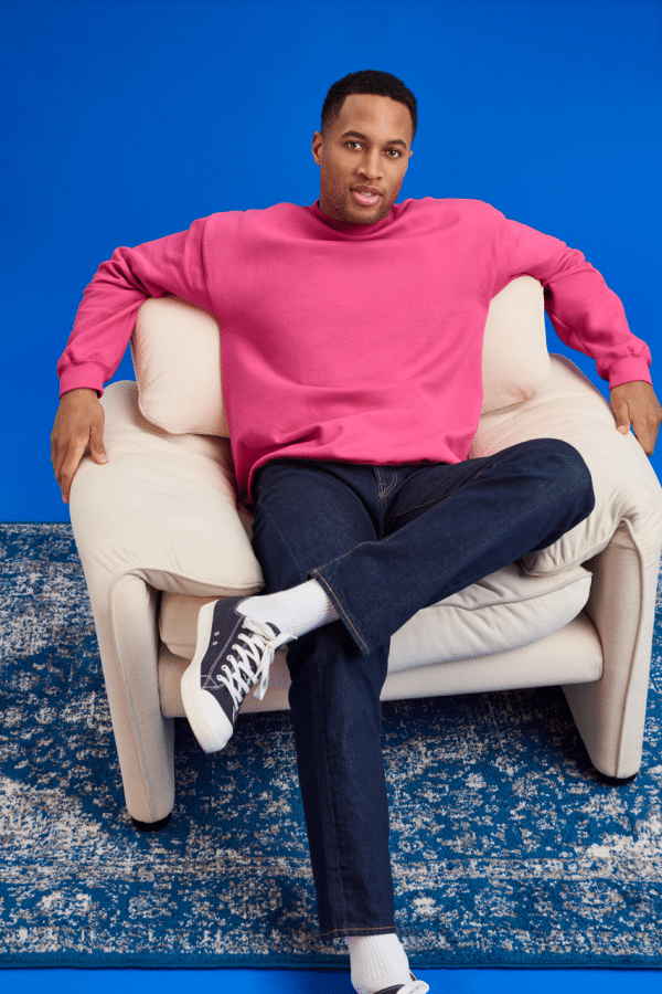 GISF000 SOFTSTYLE® MIDWEIGHT FLEECE ADULT CREWNECK