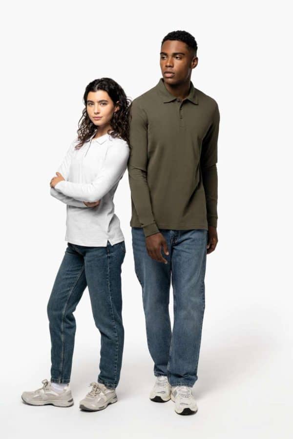 KA243 MEN'S LONG-SLEEVED POLO SHIRT