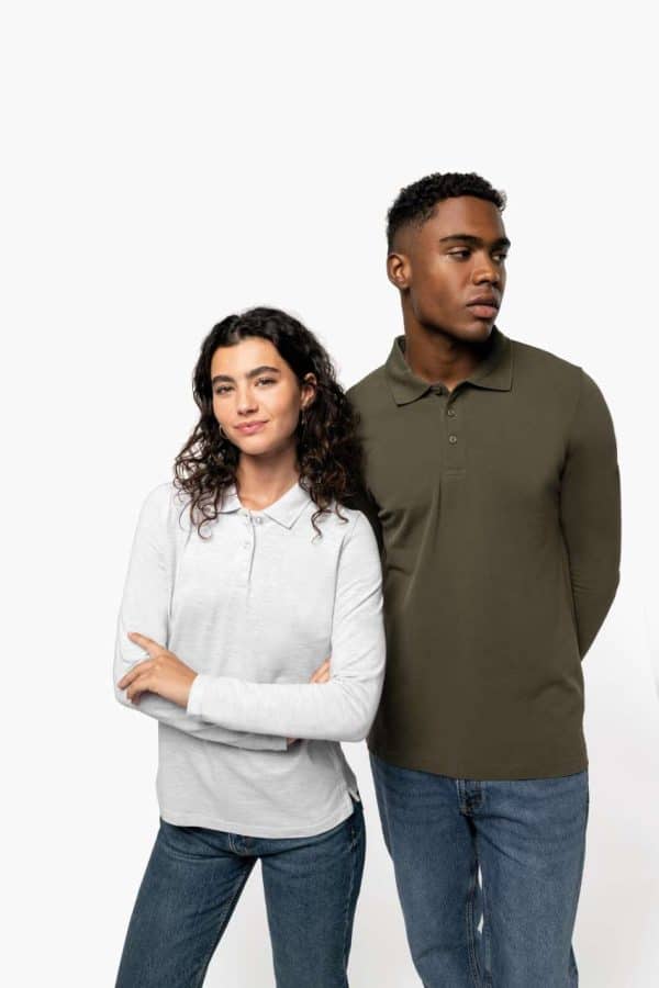 KA243 MEN'S LONG-SLEEVED POLO SHIRT