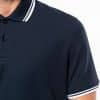 KA272 MEN'S SHORT-SLEEVED POLOSHIRT WITH CONTRASTING PIPING