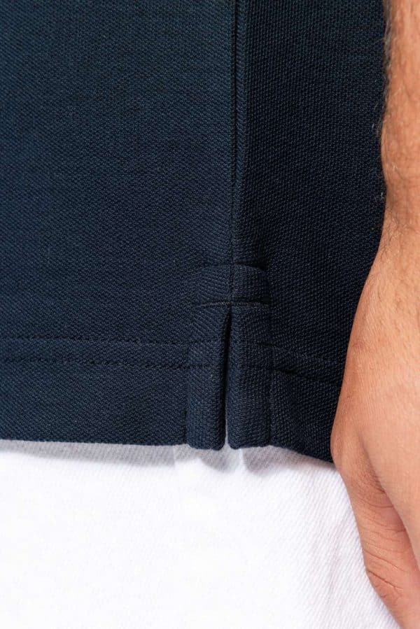 KA272 MEN'S SHORT-SLEEVED POLOSHIRT WITH CONTRASTING PIPING