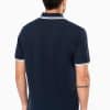 KA272 MEN'S SHORT-SLEEVED POLOSHIRT WITH CONTRASTING PIPING