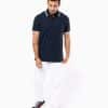KA272 MEN'S SHORT-SLEEVED POLOSHIRT WITH CONTRASTING PIPING