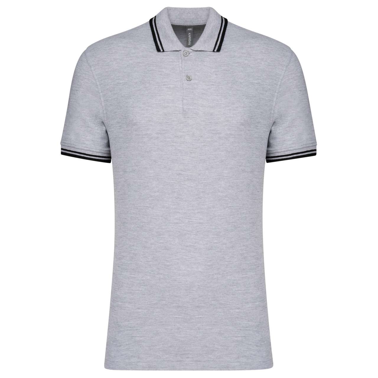 KA272 MEN'S SHORT-SLEEVED POLOSHIRT WITH CONTRASTING PIPING