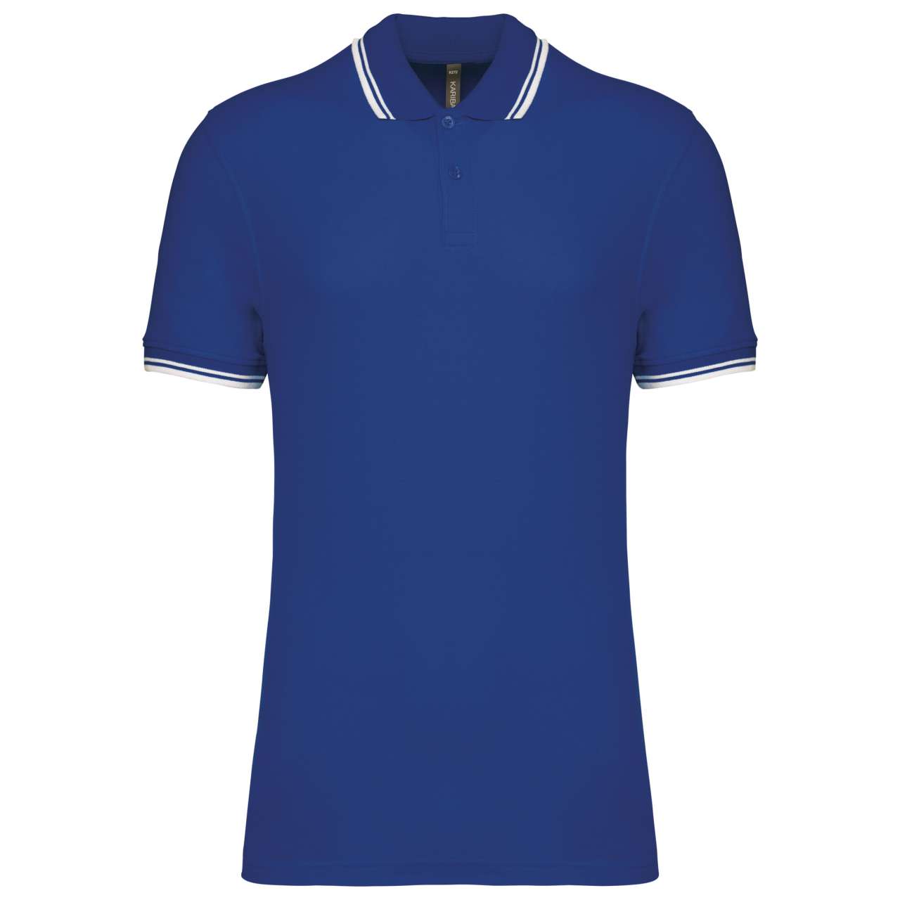 KA272 MEN'S SHORT-SLEEVED POLOSHIRT WITH CONTRASTING PIPING