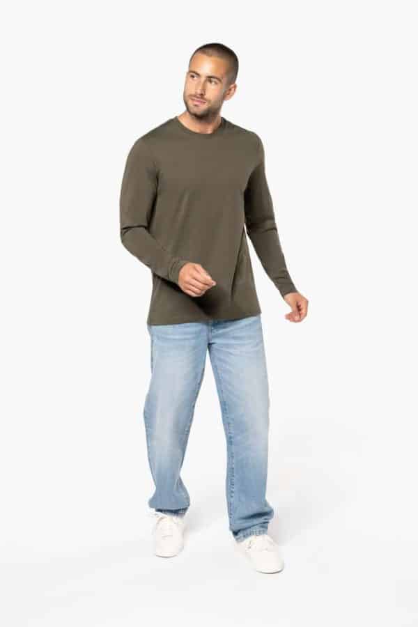 KA359 MEN'S LONG-SLEEVED CREW NECK T-SHIRT