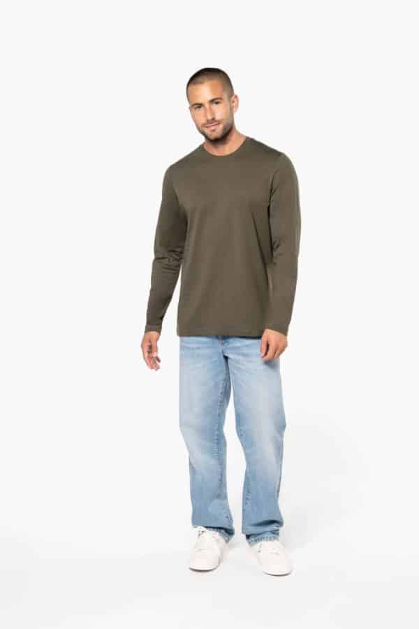 KA359 MEN'S LONG-SLEEVED CREW NECK T-SHIRT