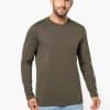 KA359 MEN'S LONG-SLEEVED CREW NECK T-SHIRT