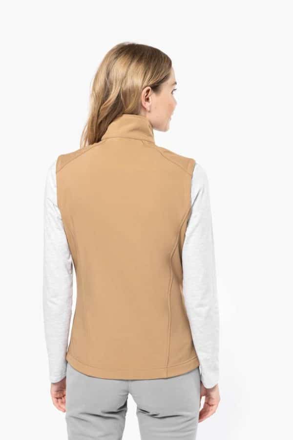 KA404 LADIES' SOFTSHELL BODYWARMER