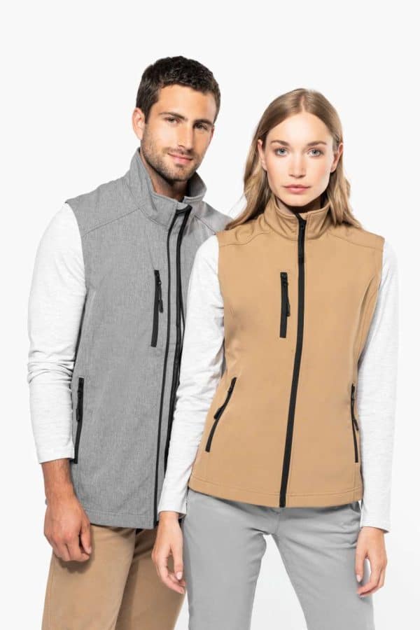 KA404 LADIES' SOFTSHELL BODYWARMER