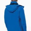 KA413 MEN'S DETACHABLE HOODED SOFTSHELL JACKET
