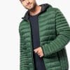 KA6110 MEN'S LIGHTWEIGHT HOODED PADDED JACKET
