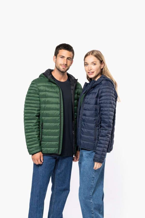 KA6110 MEN'S LIGHTWEIGHT HOODED PADDED JACKET