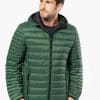 KA6110 MEN'S LIGHTWEIGHT HOODED PADDED JACKET