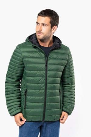 KA6110 MEN'S LIGHTWEIGHT HOODED PADDED JACKET
