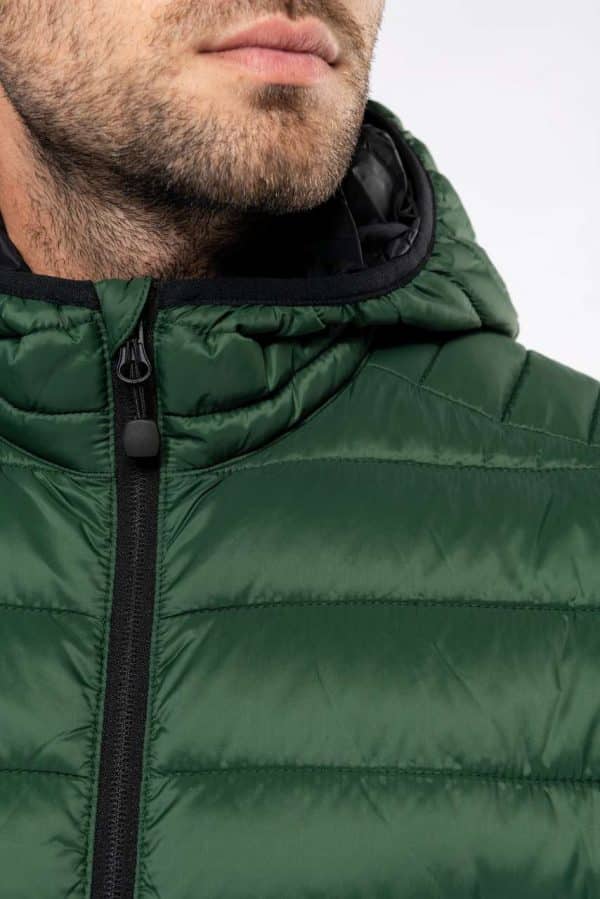 KA6110 MEN'S LIGHTWEIGHT HOODED PADDED JACKET