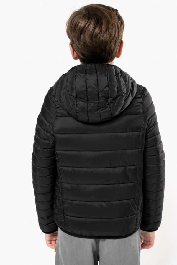 KA6112 KIDS' LIGHTWEIGHT HOODED PADDED JACKET