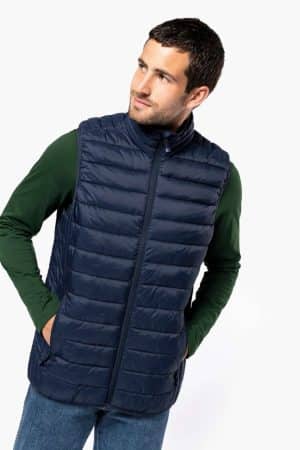 KA6113 MEN’S LIGHTWEIGHT SLEEVELESS FAKE DOWN JACKET