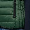 KA6114 LADIES' LIGHTWEIGHT SLEEVELESS FAKE DOWN JACKET