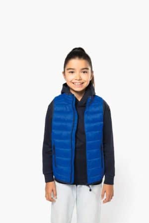 KA6115 KIDS' LIGHTWEIGHT SLEEVELESS PADDED JACKET