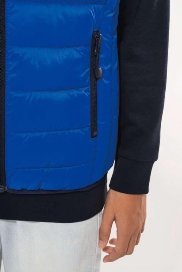 KA6115 KIDS' LIGHTWEIGHT SLEEVELESS PADDED JACKET