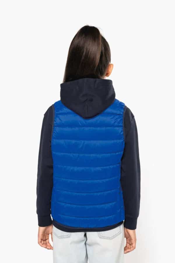KA6115 KIDS' LIGHTWEIGHT SLEEVELESS PADDED JACKET