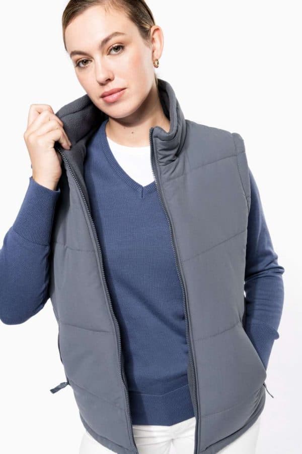 KA6118 FLEECE LINED BODYWARMER