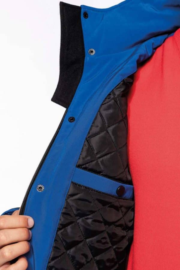 KA650 MEN'S HOODED SOFTSHELL LINED PARKA
