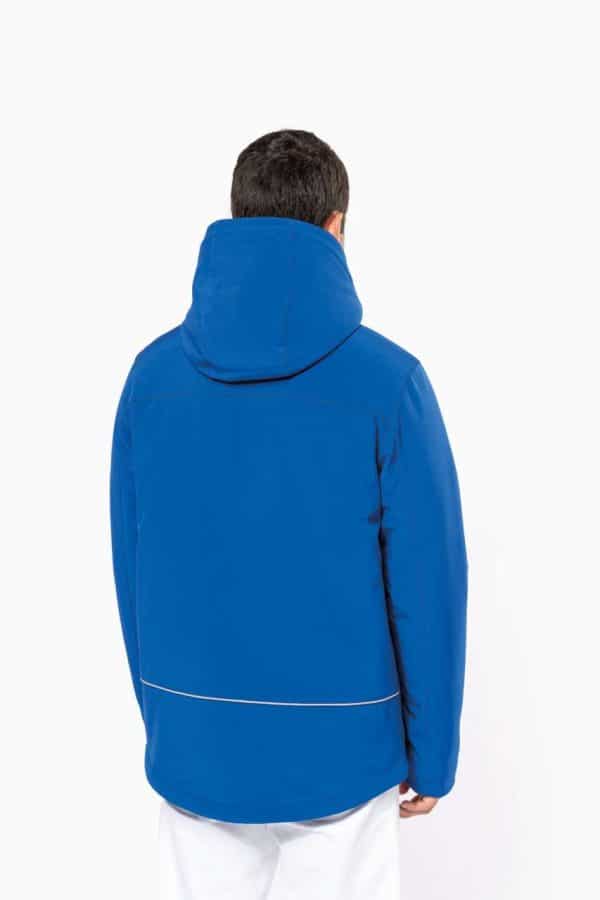 KA650 MEN'S HOODED SOFTSHELL LINED PARKA