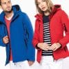 KA650 MEN'S HOODED SOFTSHELL LINED PARKA