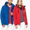 KA651 LADIES’ HOODED SOFTSHELL LINED PARKA