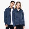 KA9106 MEN'S FULL ZIP HEATHER JACKET