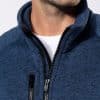 KA9106 MEN'S FULL ZIP HEATHER JACKET