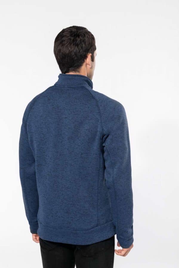 KA9106 MEN'S FULL ZIP HEATHER JACKET