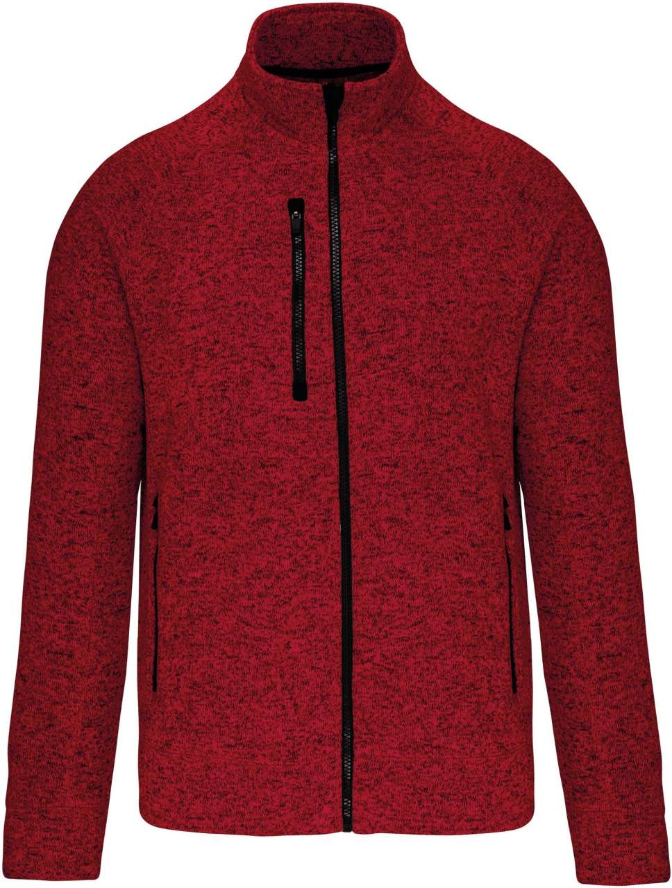KA9106 MEN'S FULL ZIP HEATHER JACKET