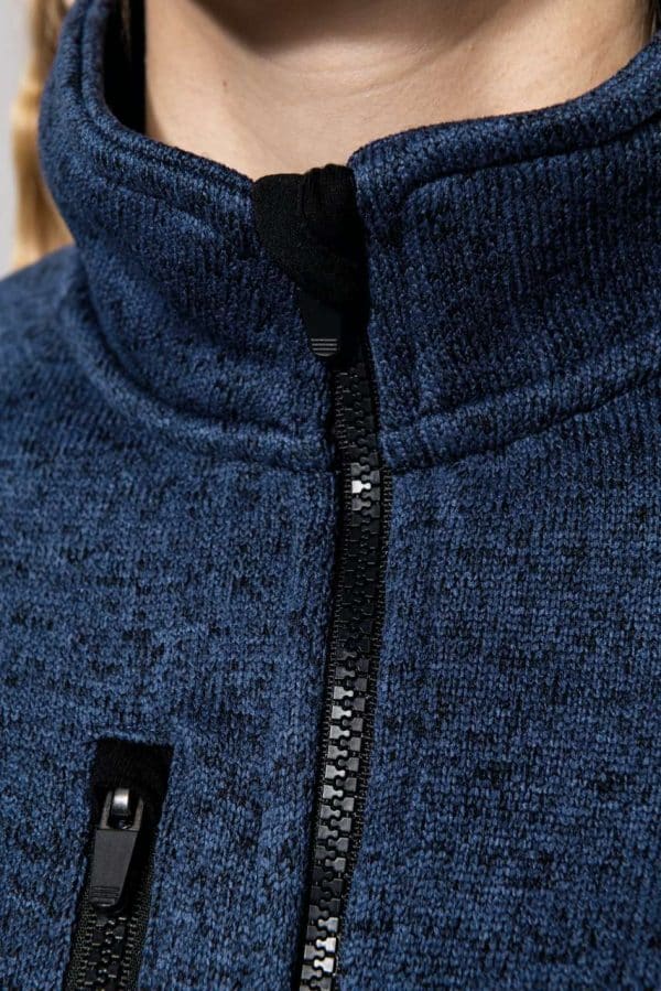 KA9107 LADIES' FULL ZIP HEATHER JACKET