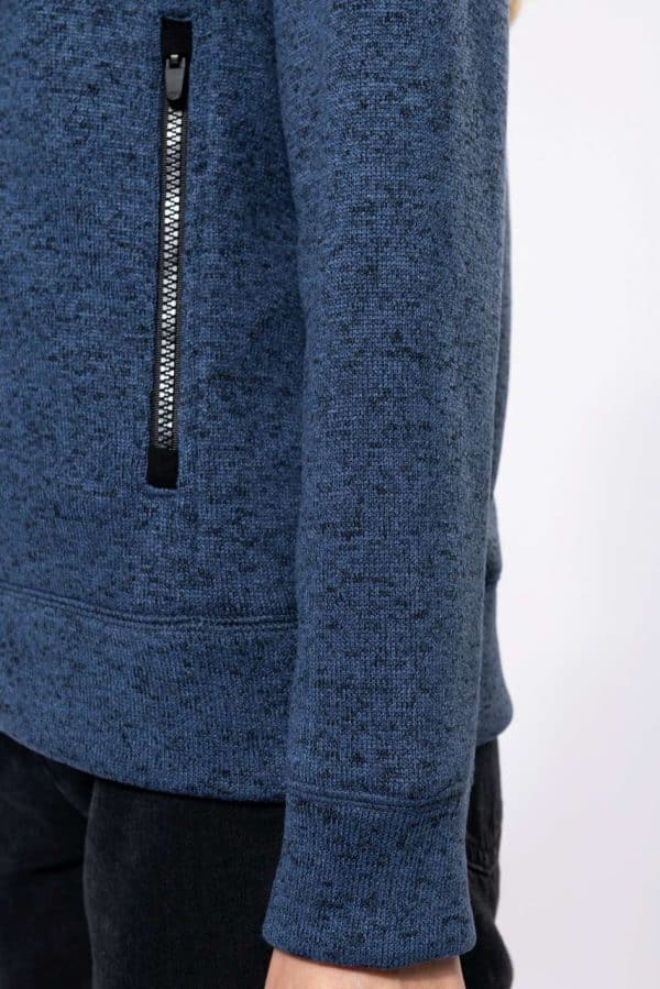KA9107 LADIES' FULL ZIP HEATHER JACKET