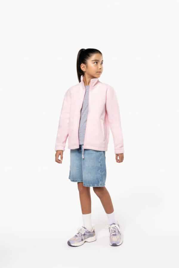 KA920 KIDS' FULL ZIP FLEECE JACKET