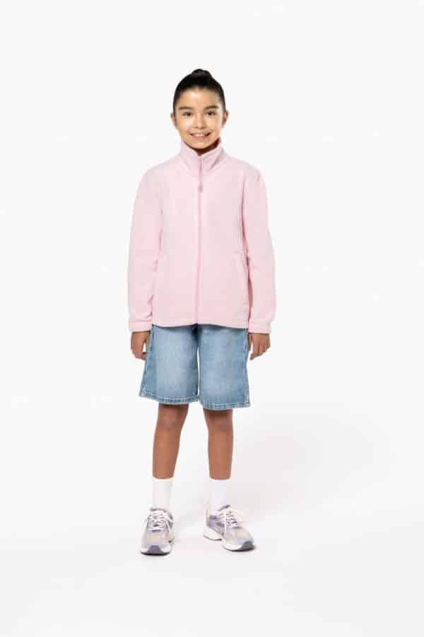 KA920 KIDS' FULL ZIP FLEECE JACKET