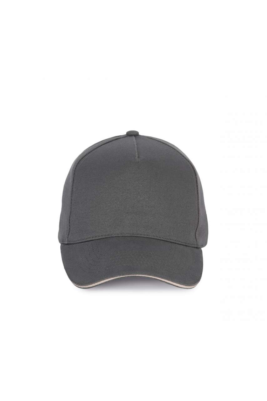 KP189 5 PANELS COTTON SANDWICH CAP
