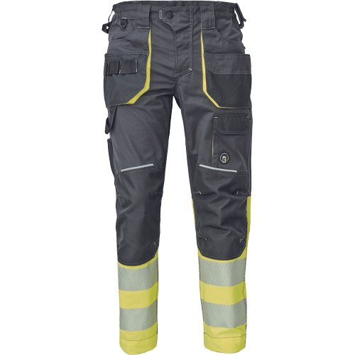 SHELDON HV DW pants anthracite/yellow